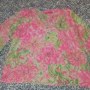 Lilly Pulitzer silk blouse
